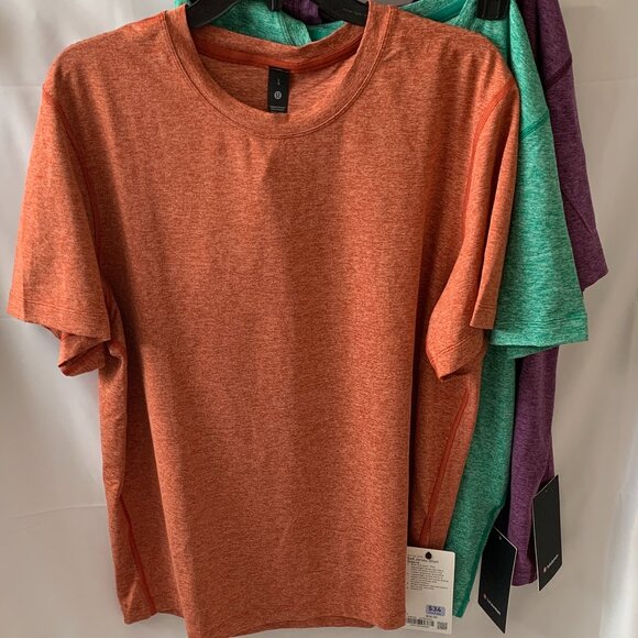 lululemon athletica Other - LULULEMON Men's Soft Jersey Short Sleeve Shirts (3) PCS SET Sz LARGE